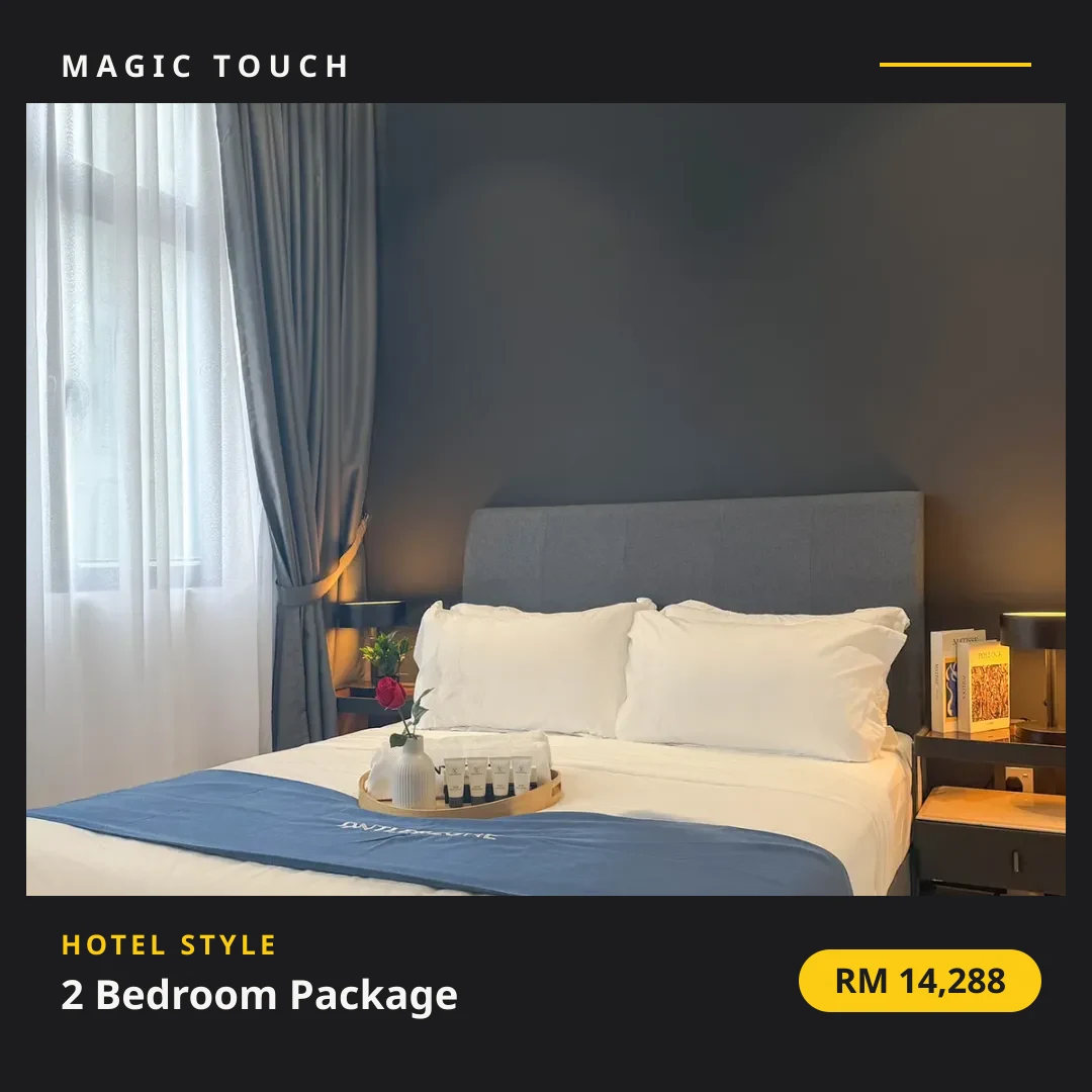 (Hotel Style) 2 Bedroom Package