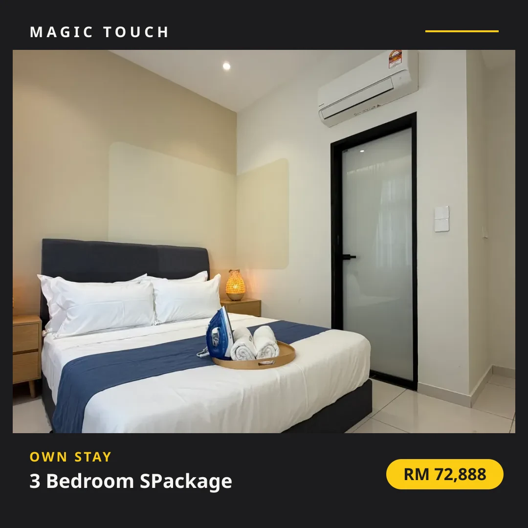 (Own stay) 3 Bedroom SPackage