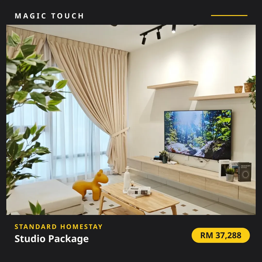 (Standard Homestay) Studio Package